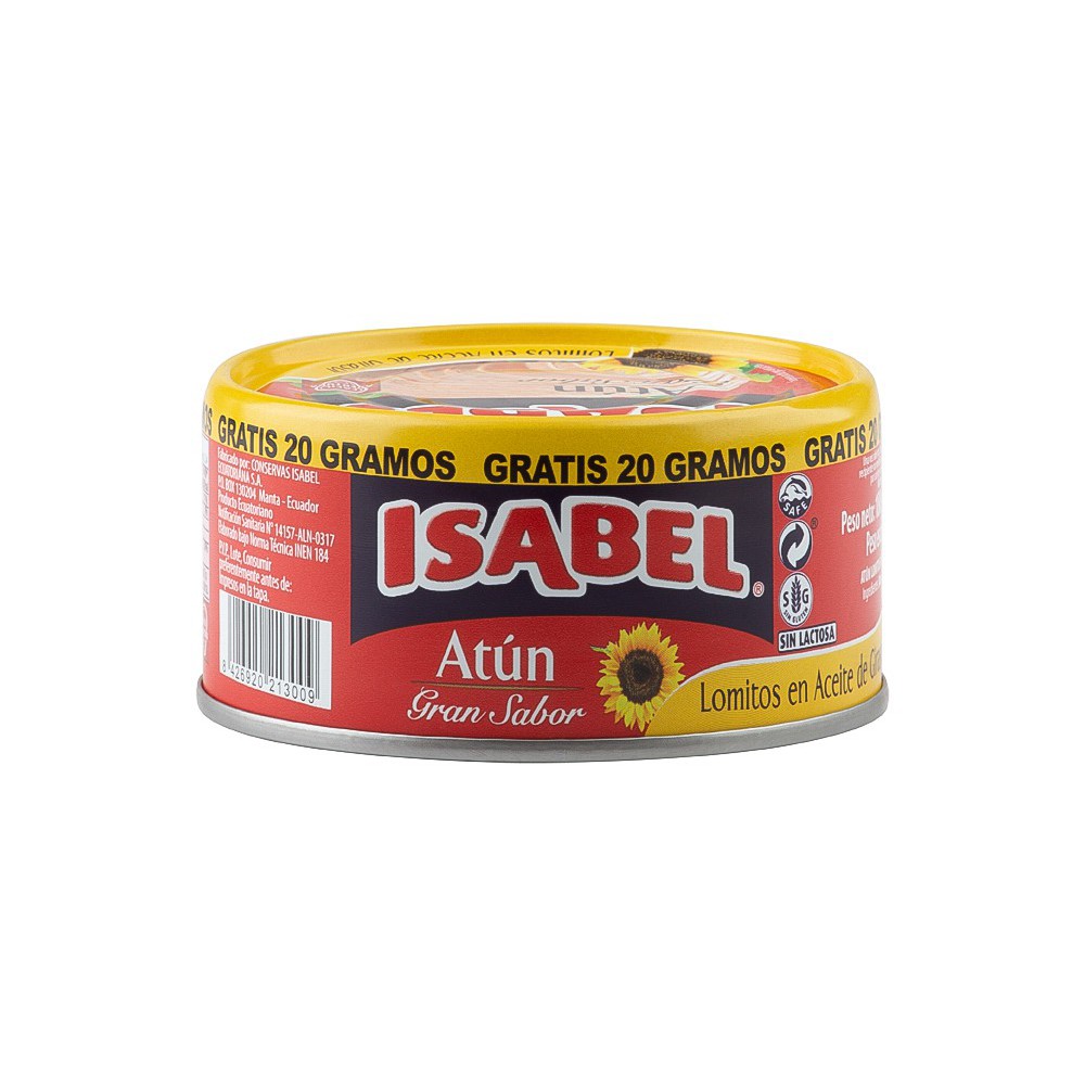 ATUN ISABEL 180 GR
