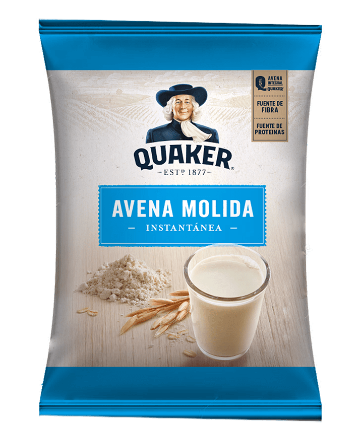 AVENA MOLIDA QUAKER 500GR UND