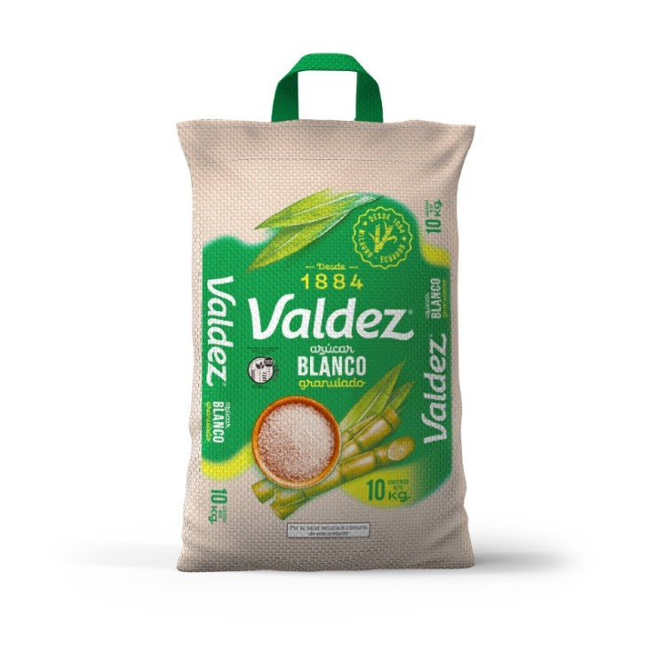 AZUCAR BLANCA 10 KL VALDEZ INDUSTRIA ALIMENTICIA YES INDUYES