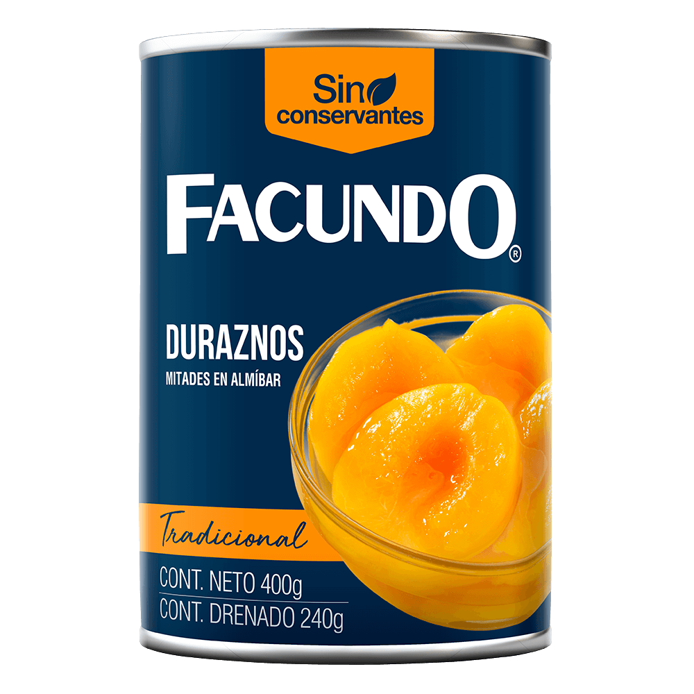 FACUNDO DURAZNO 820 GR