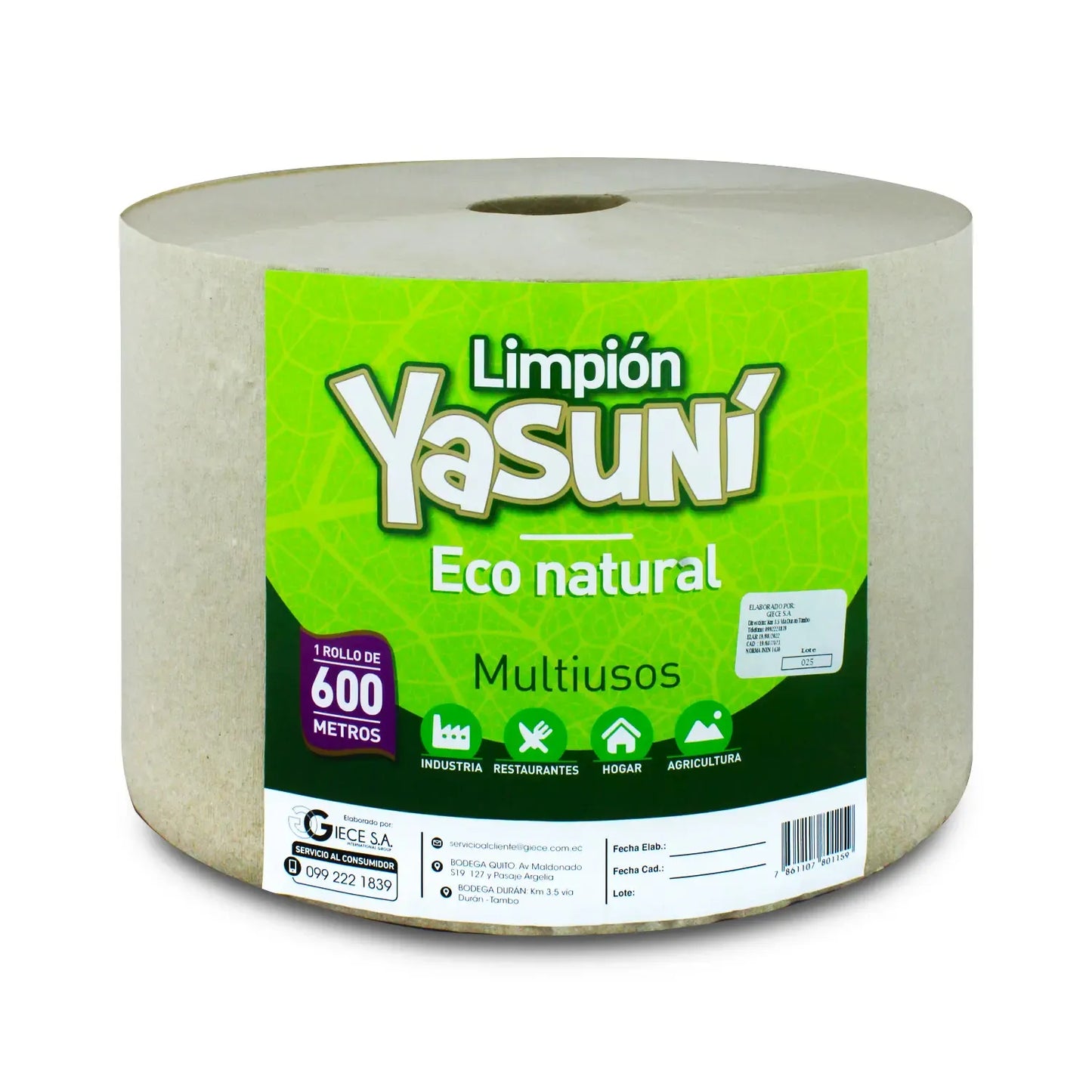 PAPEL COCINA 600MT LIMPION