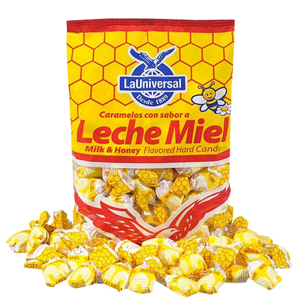 CARAMELO LECHE Y MIEL INDUSTRIA ALIMENTICIA YES