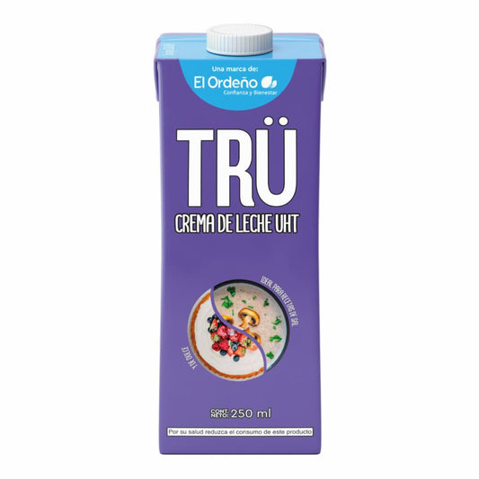 CREMA DE LECHE TRU 1LT INDUSTRIA ALIMENTICIA YES INDUYES