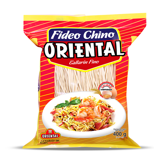 FIDEO ORIENTAL DELGADO O GRUESO 400GR