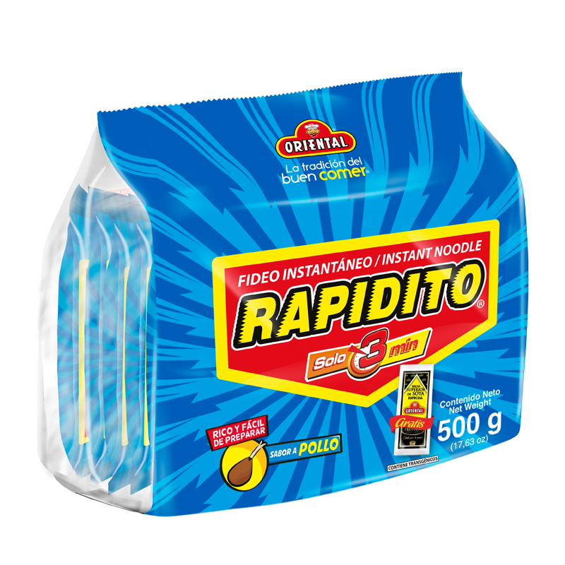 RAPIDITO POLLO X5 INDUSTRIA ALIMENTICIA YES INDUYES