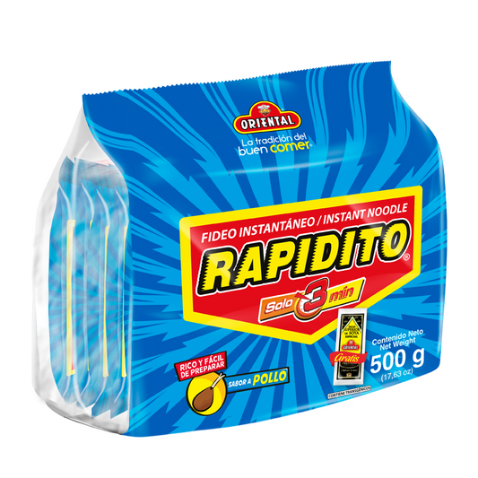 RAPIDITO POLLO X5 INDUSTRIA ALIMENTICIA YES INDUYES