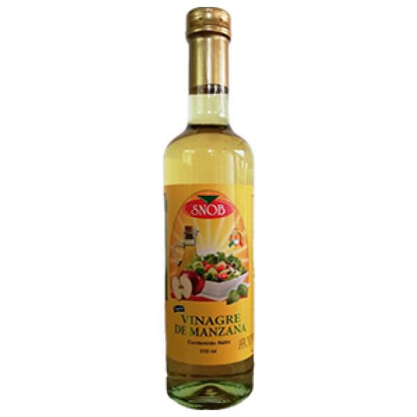 VINAGRE DE MANZANA SNOB 500ML